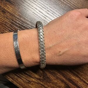 John Hardy .925 classic wheat chain bracelet